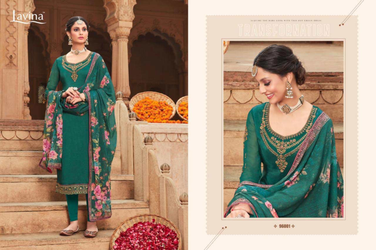 Lavina Vol-96 Natural Crepe Salwar Kameez Lavina Vol-96 Natural Crepe Salwar Kameez